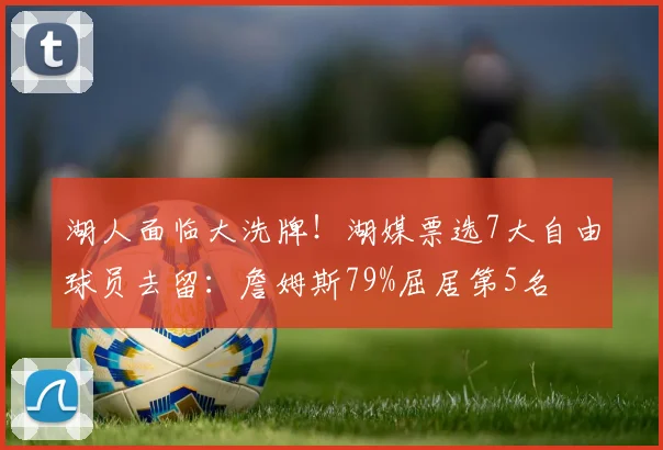 湖人面临大洗牌！湖媒票选7大自由球员去留：詹姆斯79%屈居第5名