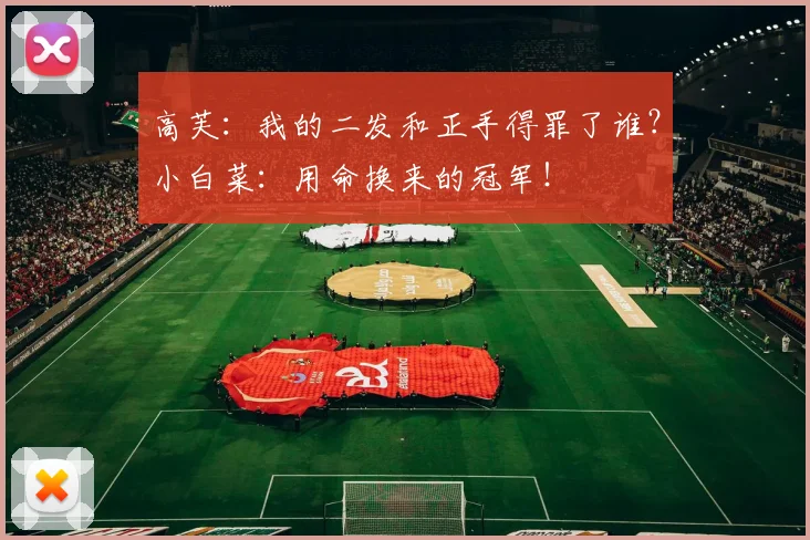 高芙：我的二发和正手得罪了谁？小白菜：用命换来的冠军！